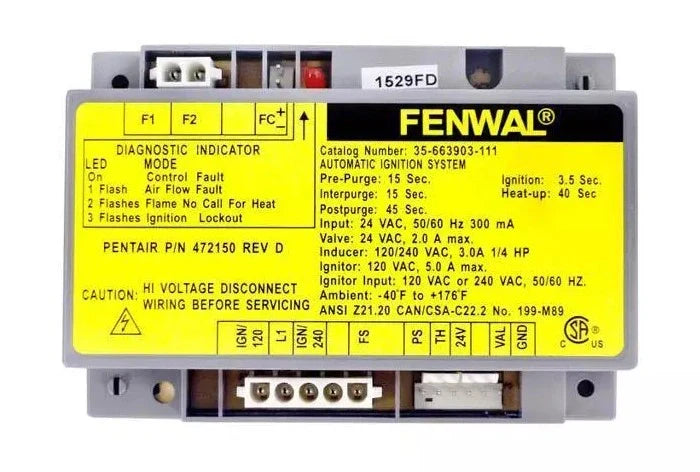 Ignition Control | 472150 Replacement | Pentair