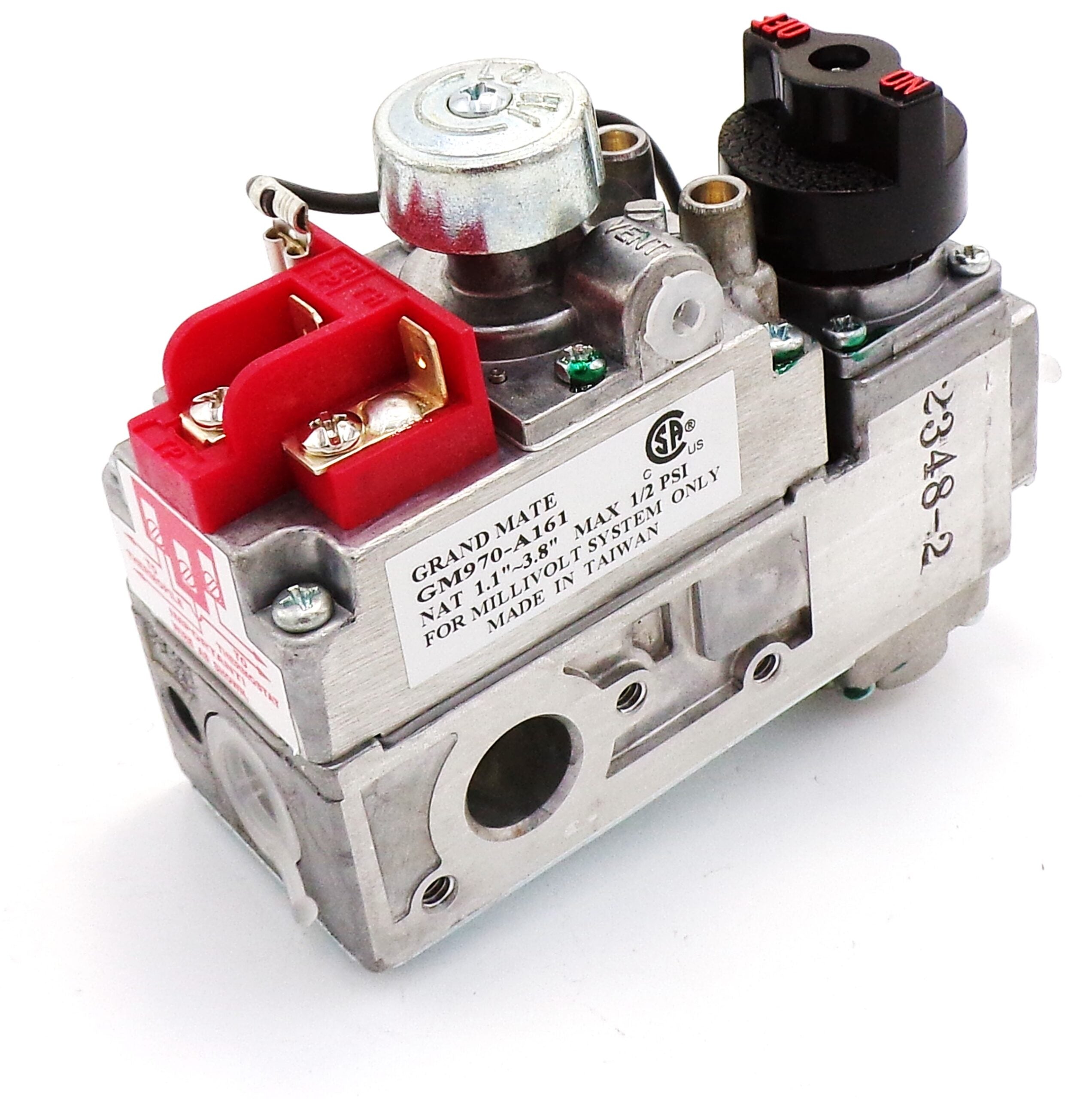 Millivolt Gas Valve, Ng, | 2166-300 Replacement | Heatilator