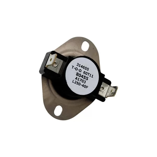 High Limit Auger Safety Switch | Thermodisc F250-40F | Part #80455