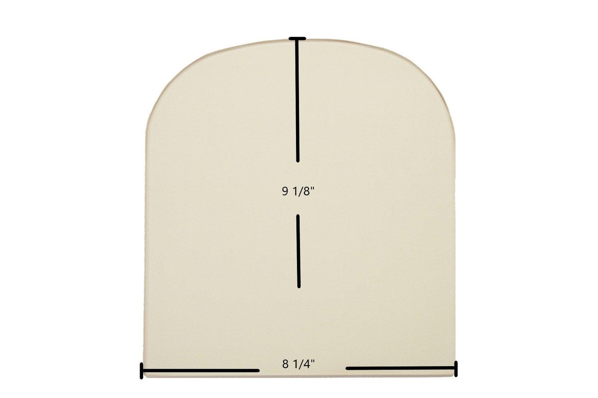 Vermont Castings Aspen 1920 Glass Panel (8 1/4" x 9 1/8") | OEM High-Temp Replacement | Part #3000-0362 - Total Hearth