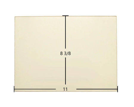 Avalon Arbor / Lopi Leyden Door Glass Replacement – 8 3/8" x 11" High-Temperature Ceramic Glass Panel (250-00142) - Total Hearth