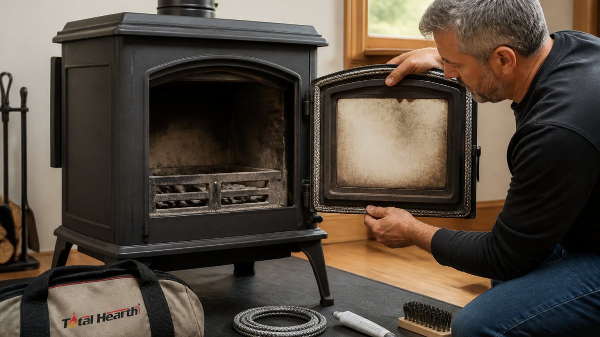 7 Steps to Fix a Wood Stove Door Air Leak