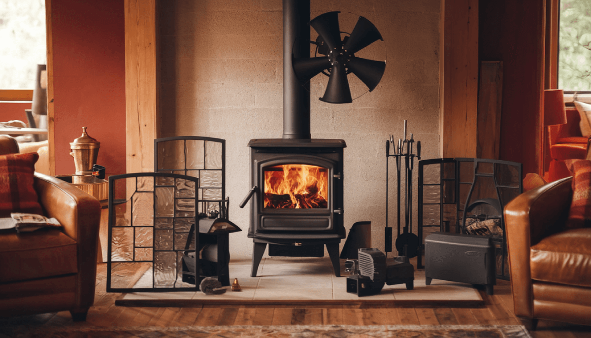 Enhance Efficiency with Wood Burning Stove Blower Fans - Total Hearth