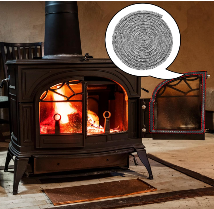 When (and How) to Replace Your Wood Stove Glass Gasket - Total Hearth