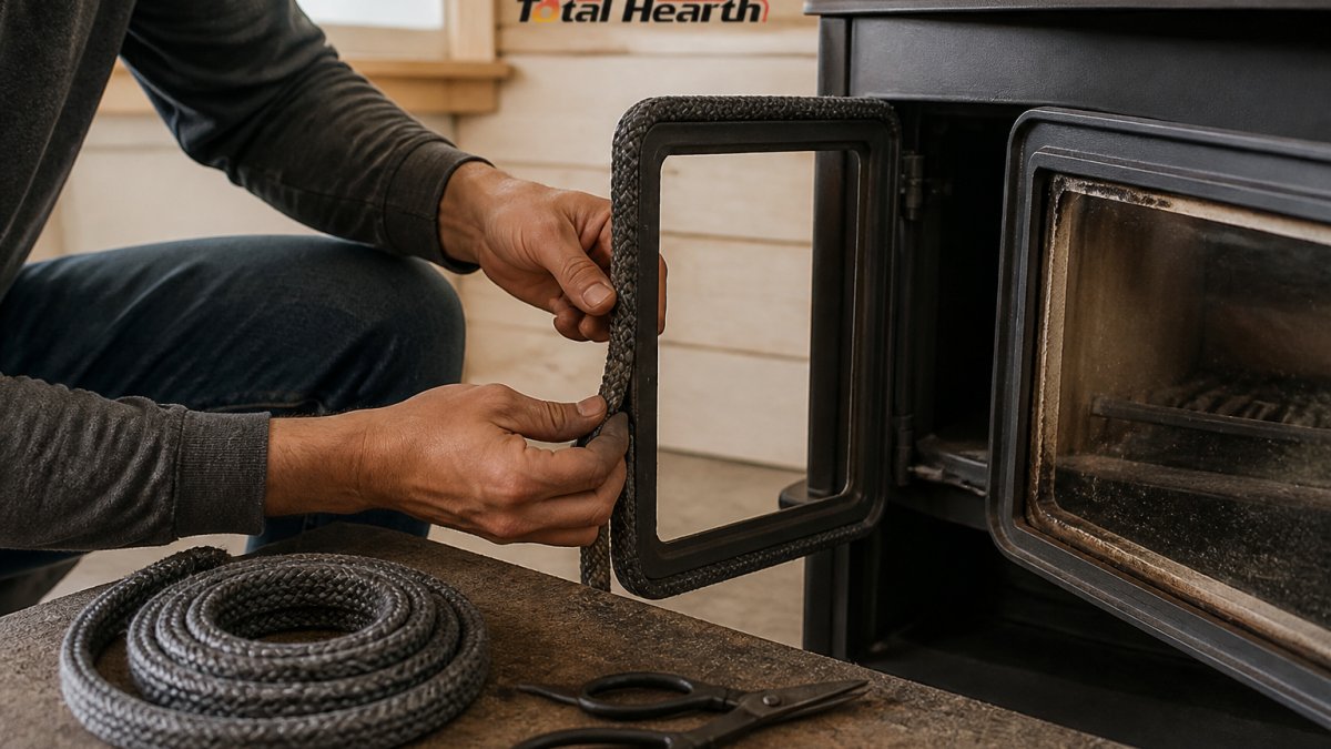 How to Replace a Wood Stove Door Seal
