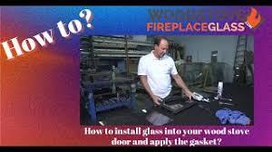 I need help installing my wood stove ceramic glass? - Total Hearth