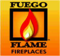 Fuego Flame Fireplace Glass