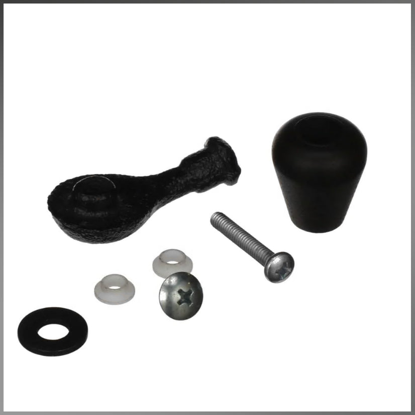 Vermont Castings 0004360 Complete Griddle Handle Assembly | Genuine OEM Replacement for Resolute Acclaim Wood Stoves