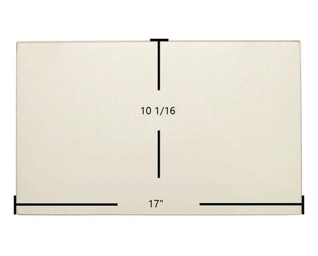 Arrow 1600, 1800, 2000, 2400, 2590 Replacement Glass – 17" x 10 1/16" (Part #8022) - Total Hearth