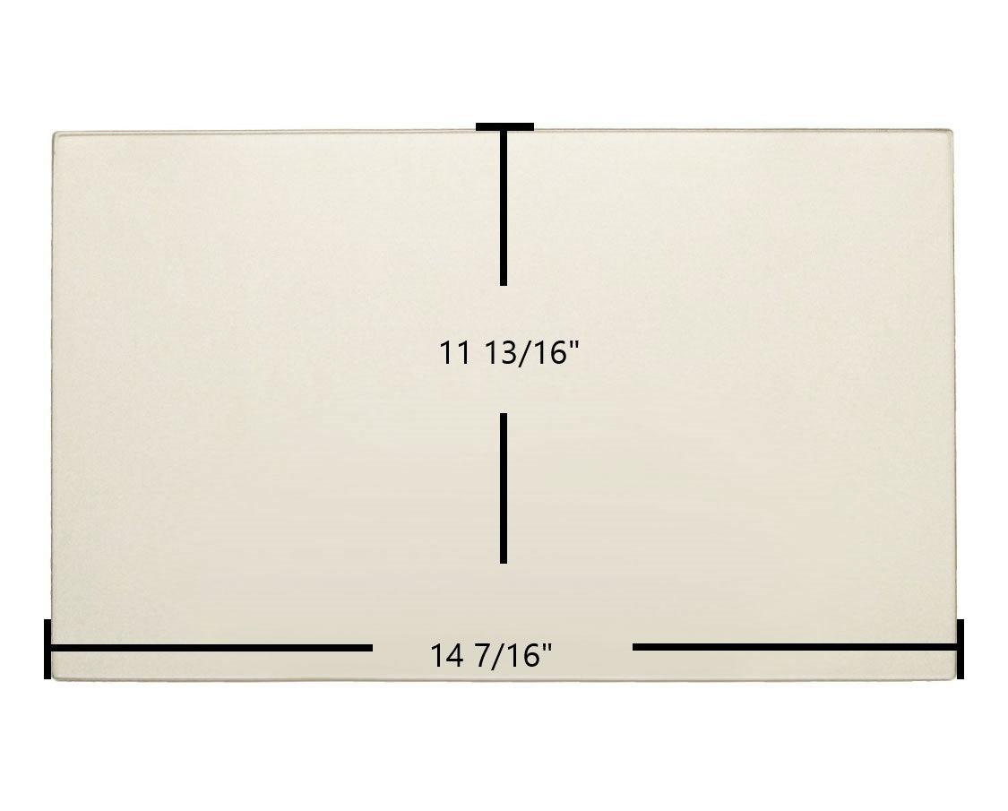 Austroflamm Prima Door Glass Replacement – 14 7/16" x 11 13/16" High-Temperature Ceramic Glass Panel (ADS10093) - Total Hearth