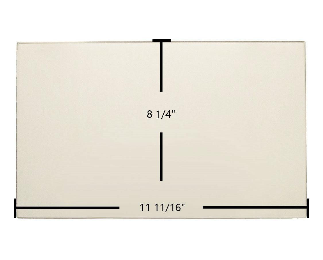 Arrow 1600, 1800 Replacement Glass – 11 11/16" x 8 1/4" (Part #1138) - Total Hearth
