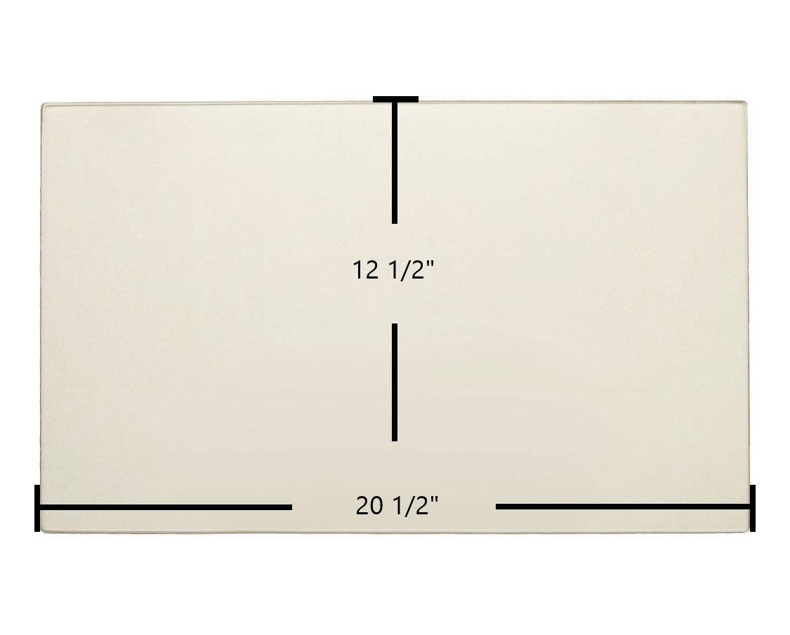 Ashley AHSDI, APS1, APS1C Door Glass Replacement – 20 1/2" x 12 1/2" Ceramic Panel (018108R) - Total Hearth