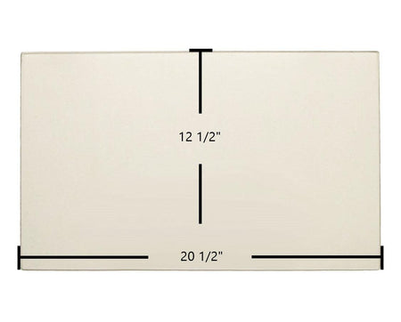Ashley AHSDI, APS1, APS1C Door Glass Replacement – 20 1/2" x 12 1/2" Ceramic Panel (018108R) - Total Hearth