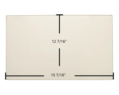 Austroflamm G3 Door Glass Replacement – 12 7/16" x 15 7/16" High-Temperature Ceramic Glass Panel (716065 / ADS10095) - Total Hearth