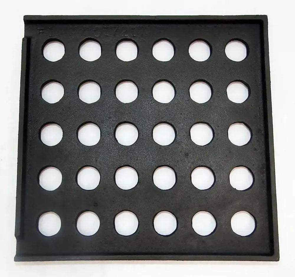 Ashley Stove Grate (17217) – Cast Iron Square Replacement Grate for Ashley & King Stoves (10" x 9-3/4") - Total Hearth