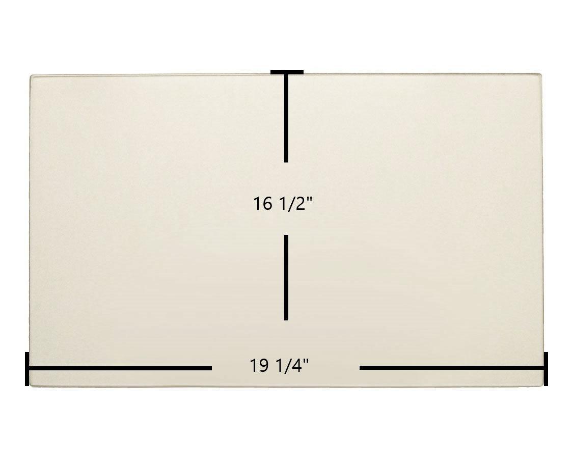 Austroflamm Chester Compact/Xtra Door Glass Replacement – 16 1/2" x 19 1/4" High-Temperature Ceramic Glass Panel (ADS10098) - Total Hearth
