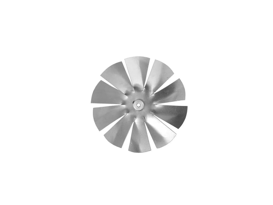 5" Fan Blade – 1CFB5 | Fits Hawke Wood Stoves | 3/16" Bore | 10-Blade Metal | 35° Pitch | CW Rotation - Total Hearth