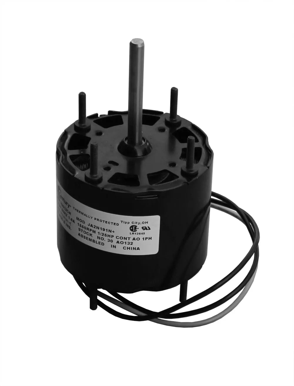 Fasco Motor 1M206 – 1/30 HP, 1-Speed Replacement Motor (3.3" O.D.) | OEM Regal/Fasco - Total Hearth