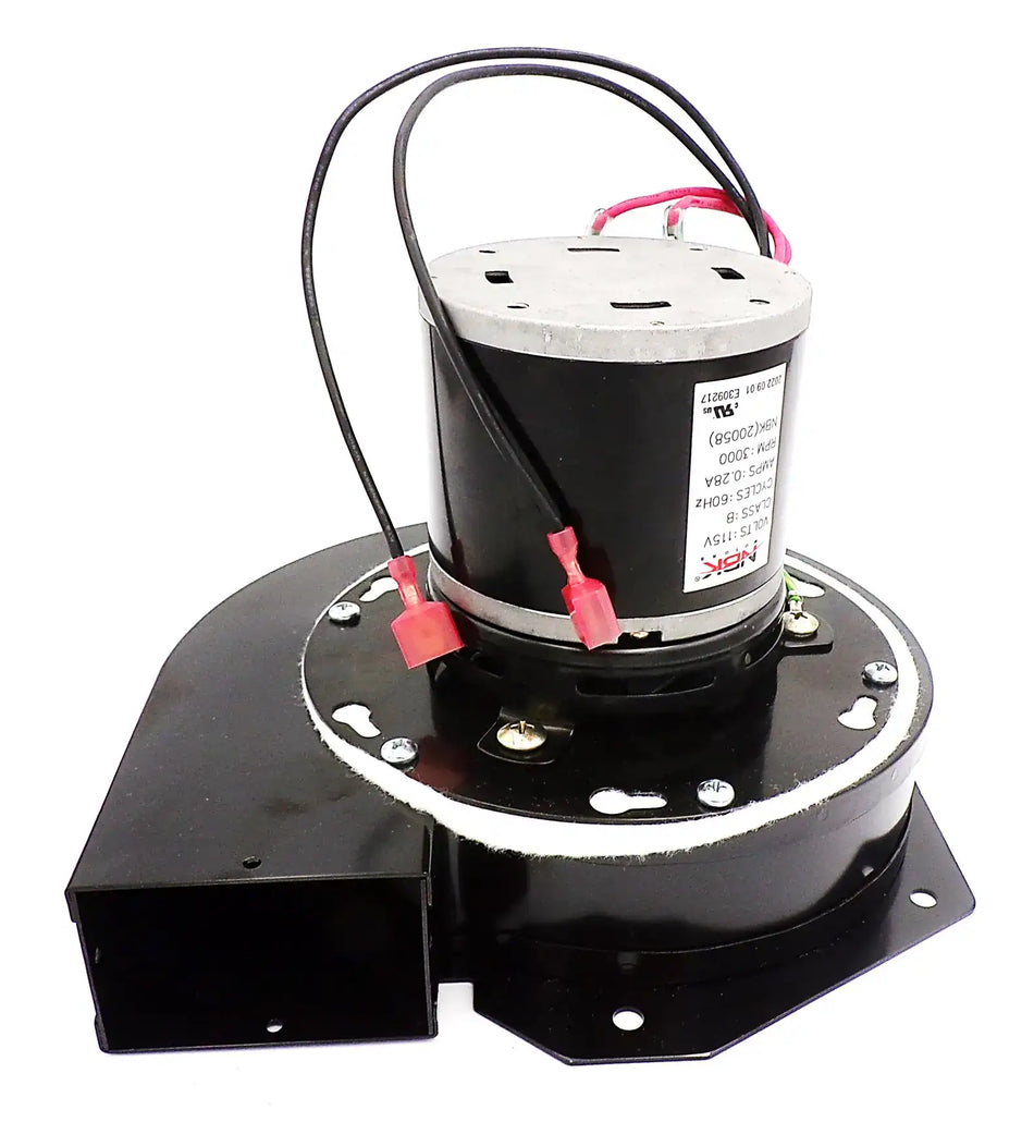 20058 Exhaust Blower – Complete Combustion Blower Motor with Housing | Replaces Avalon, Lopi, Fasco & More