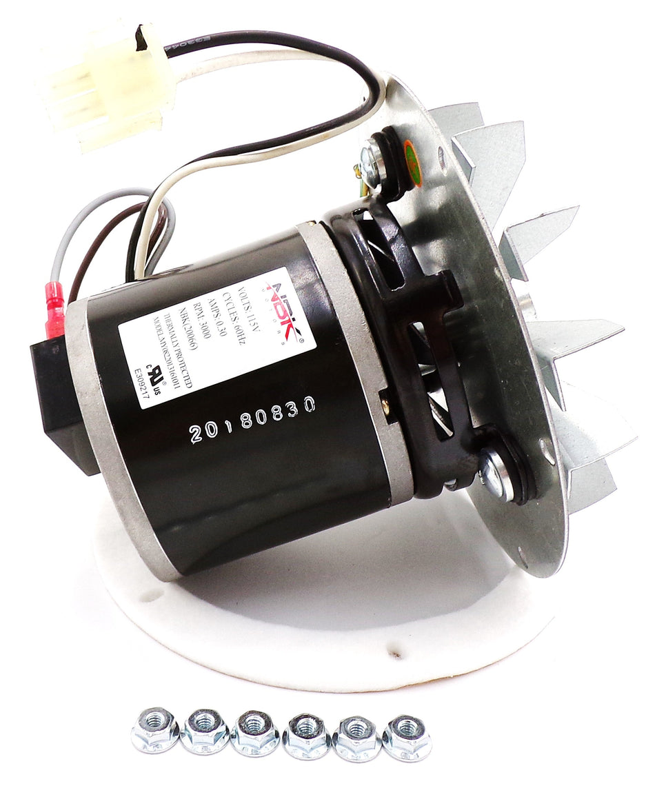 HB-RBM120A, R7-RBM120 Fireplace Blower Motor; 1/50 HP, 3000 RPM, 115 Volts (20066) – (Special Order) - Total Hearth