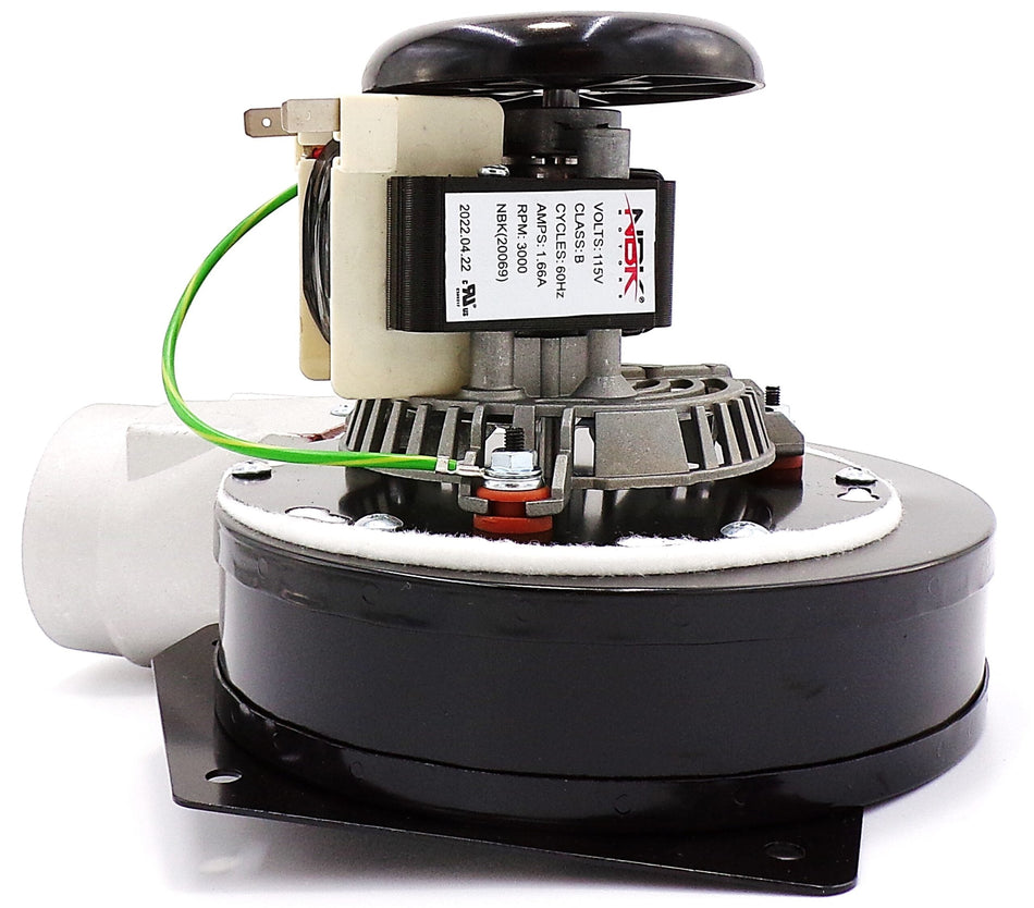 Blower Motor 115V, 3000 RPM – US Stove (80602) – Gasket Included (Special Order) NBK-20069 - Total Hearth