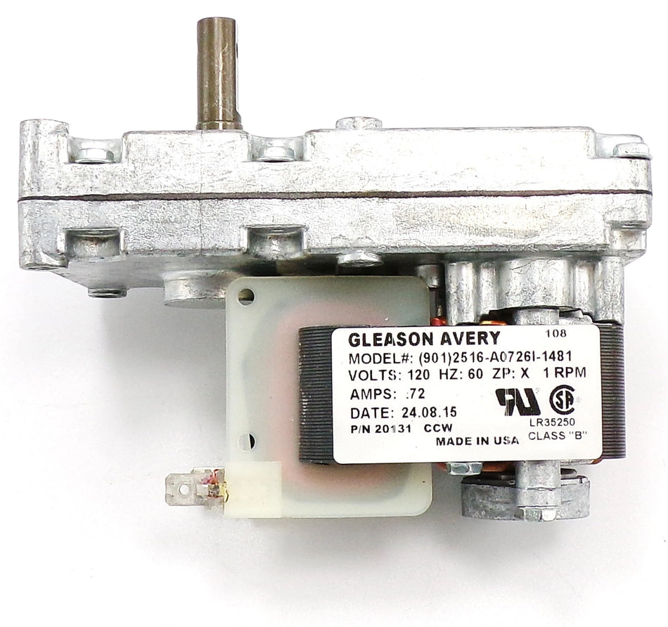 Englander Auger/Agitator Drive Motor (PU-047040)GLEASON AVERY(20131) - Total Hearth