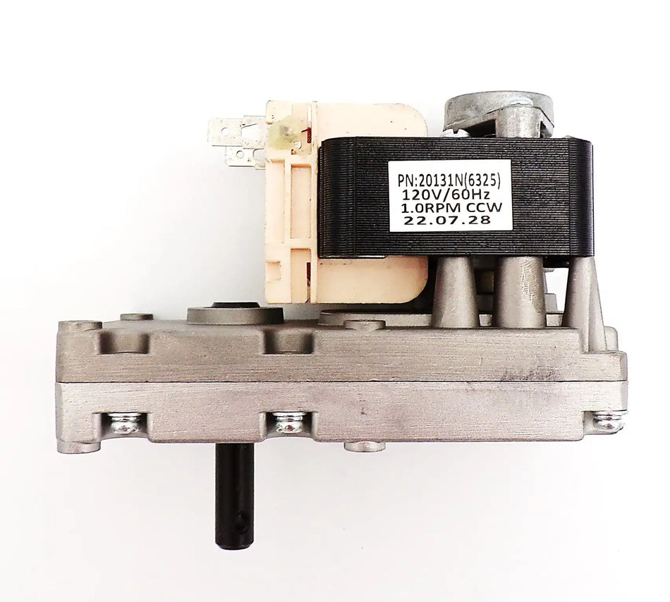 US Stove Auger/Agitator Drive Motor | 1 RPM CCW | Fits Ashley, Breckwell, Englander, King, Quadra-Fire, USSC, Vogelzang & More | Part #80488/80457/ NBK-20131N