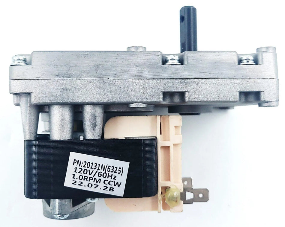 US Stove Auger/Agitator Drive Motor – 80488 / NBK-20131N | Replaces 80457 | 1 RPM CCW | Fits Ashley, Breckwell, Englander, King, Quadra-Fire, USSC, Vogelzang & More - Total Hearth