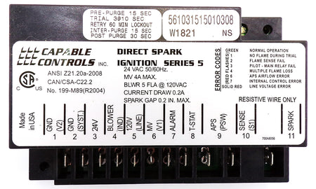 NBK-20262 – Ignition Control – Heatco – (Special Order) - Total Hearth