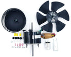 RV Parts NBK-20370K air conditioner fan motor kit with fan blade and mounting hardware