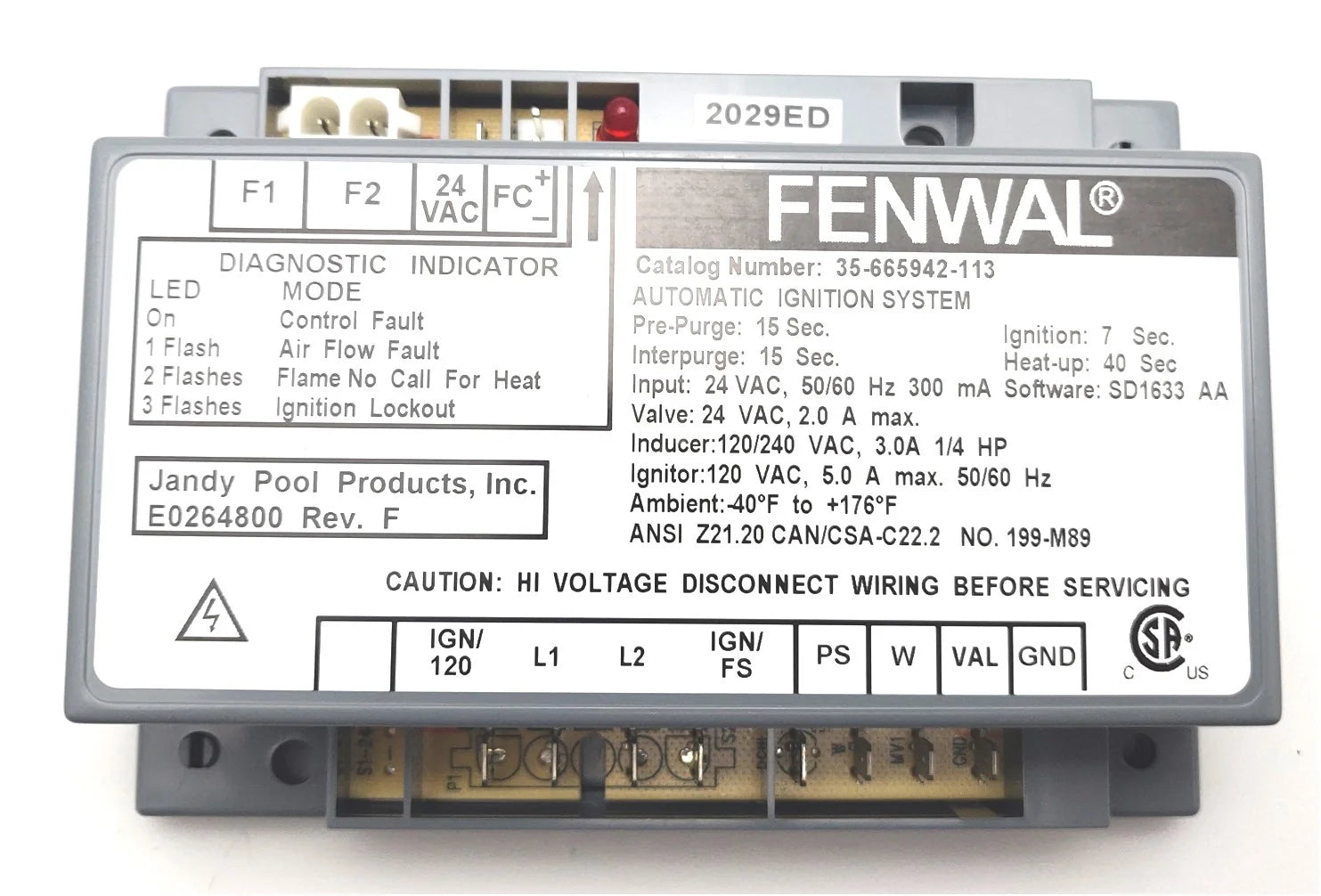 Ignition Module – NBK-20381 (Special Order) - Total Hearth