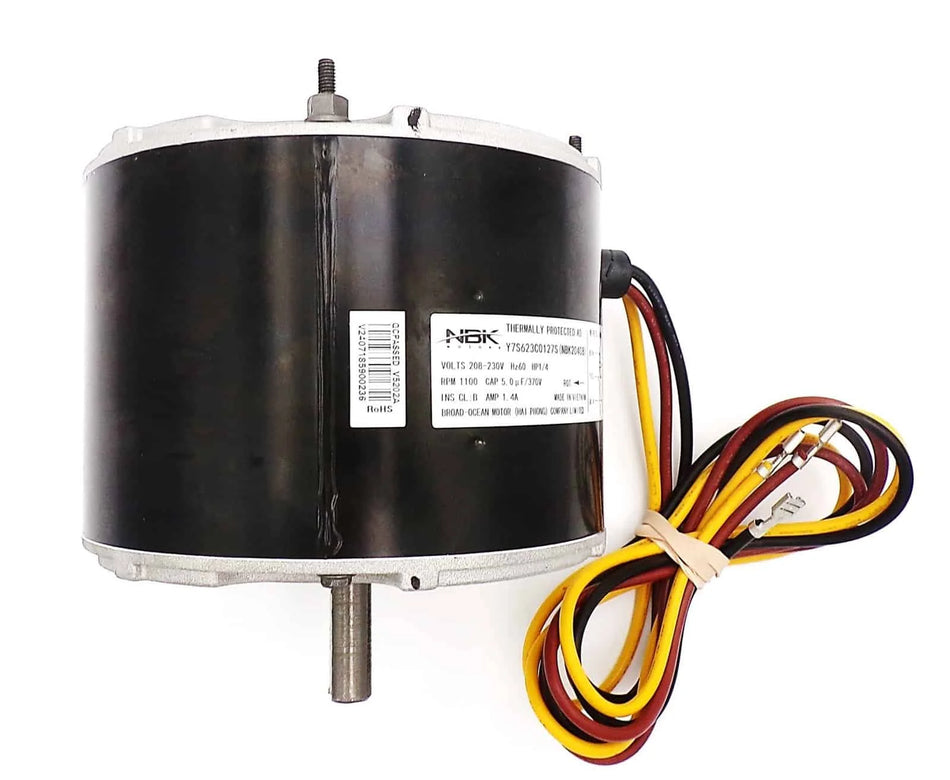 Condensor Motor 3905 1/4 Hp, 208/230V, 1100 Rpm, 1.4 Amps, Cw Rotation