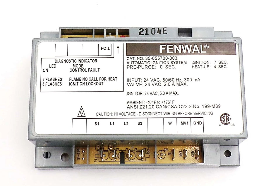 Ignition Module – Replaces Fenwal 35-655700-003 – NBK-20466