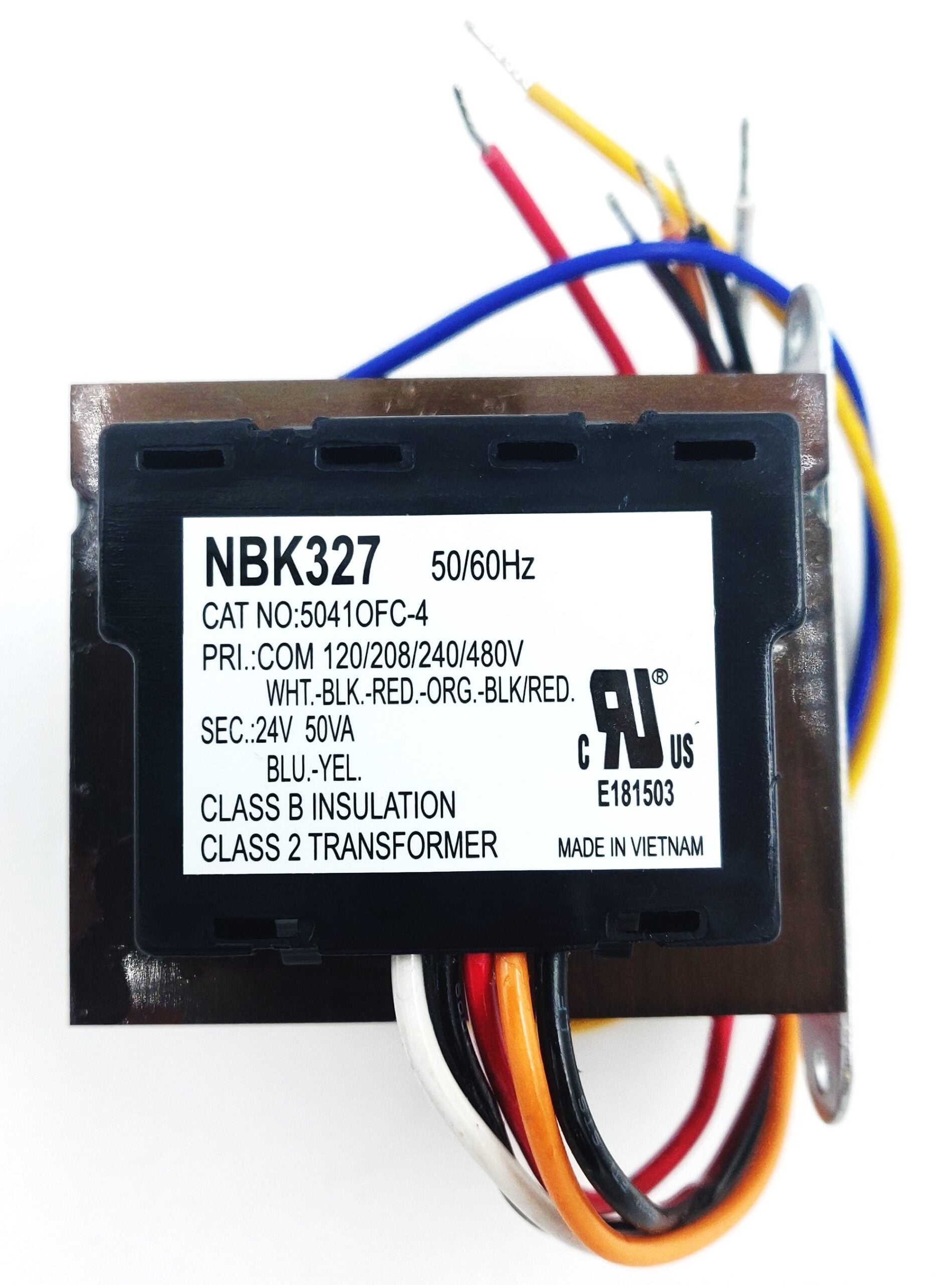 NBK-20605 – Transformer 50VA, Multi-Voltage Primary 120/208/240/480V to 24V – (Special Order) - Total Hearth