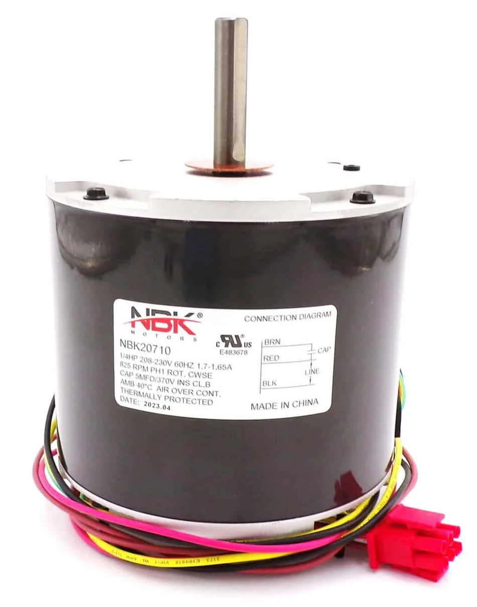 Condenser Motor 208/230V 1/4 Hp, 850 Rpm
