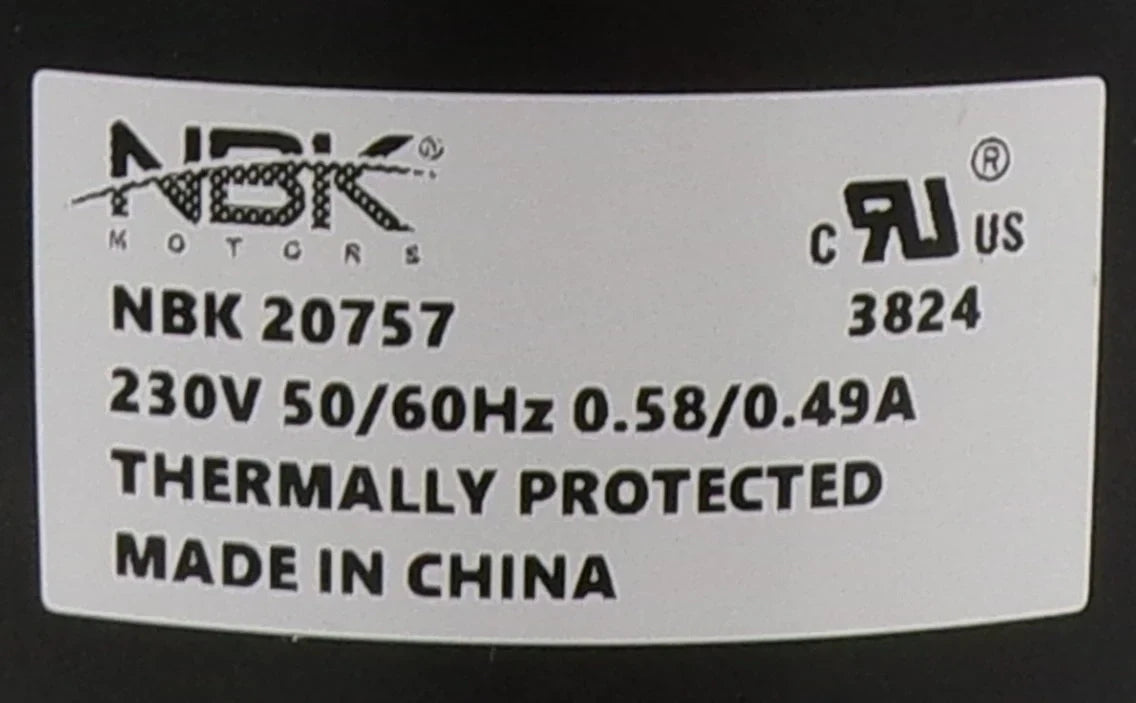 NBK-20757 – Blower Motor 230V – (Special Order) - Total Hearth