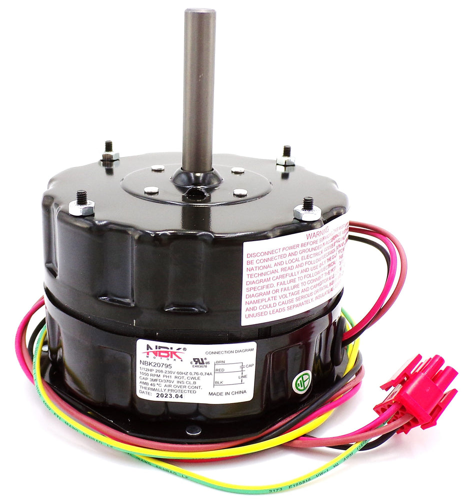 Condenser Motor 208/230V 1/12 Hp | NBK-20795
