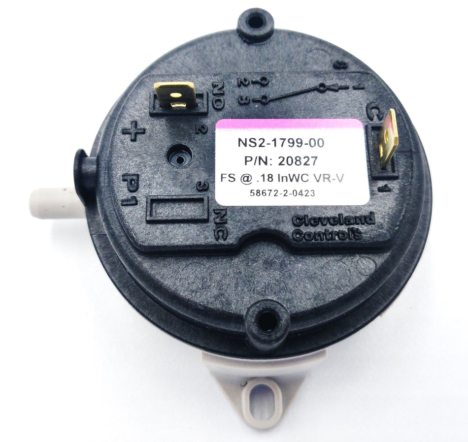 NBK-20827 – Pressure Switch – Carrier – (Special Order) - Total Hearth