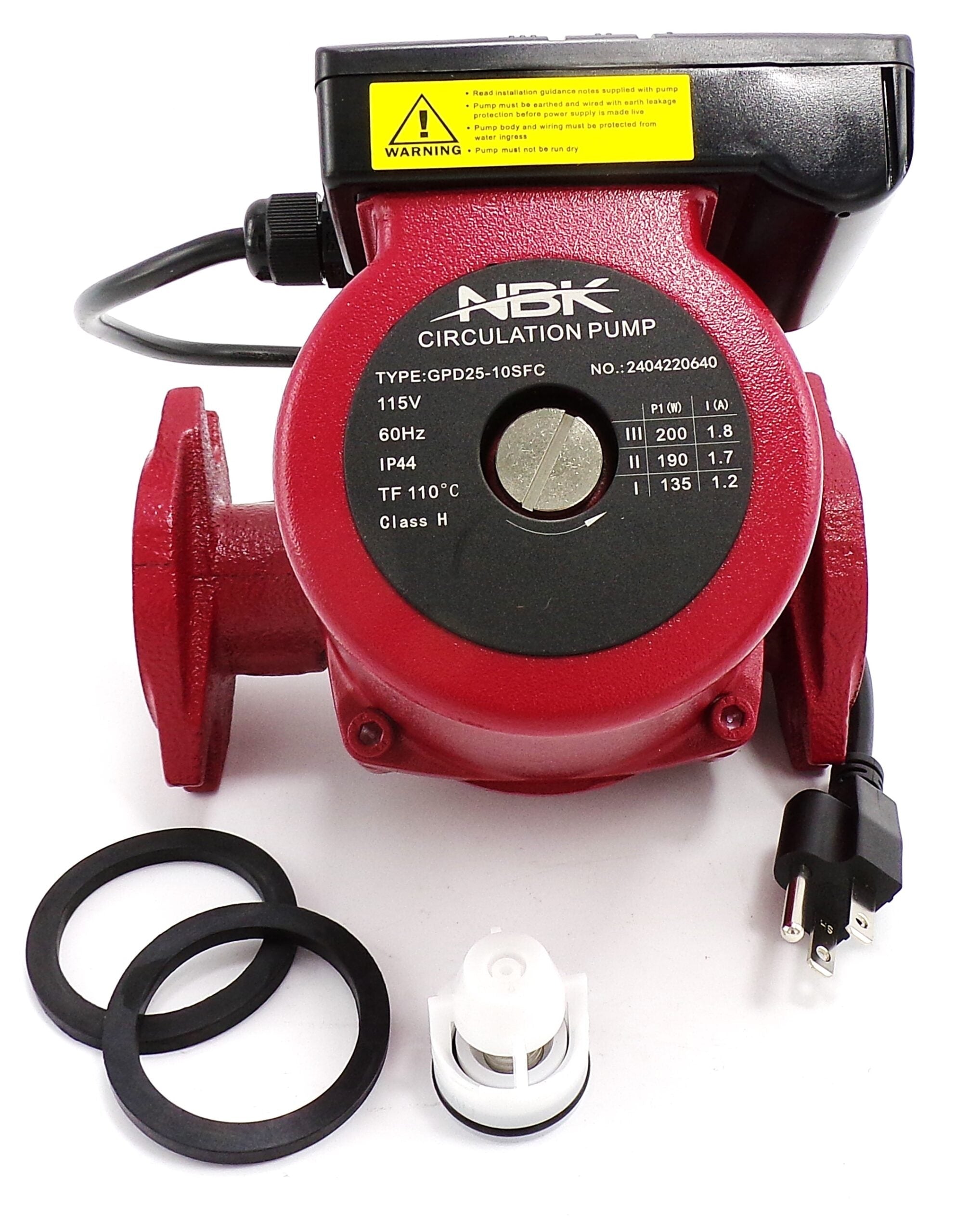NBK-20941 – Circulator Pump, 115V, 1/6 HP, 3-Speed – (Special Order) - Total Hearth