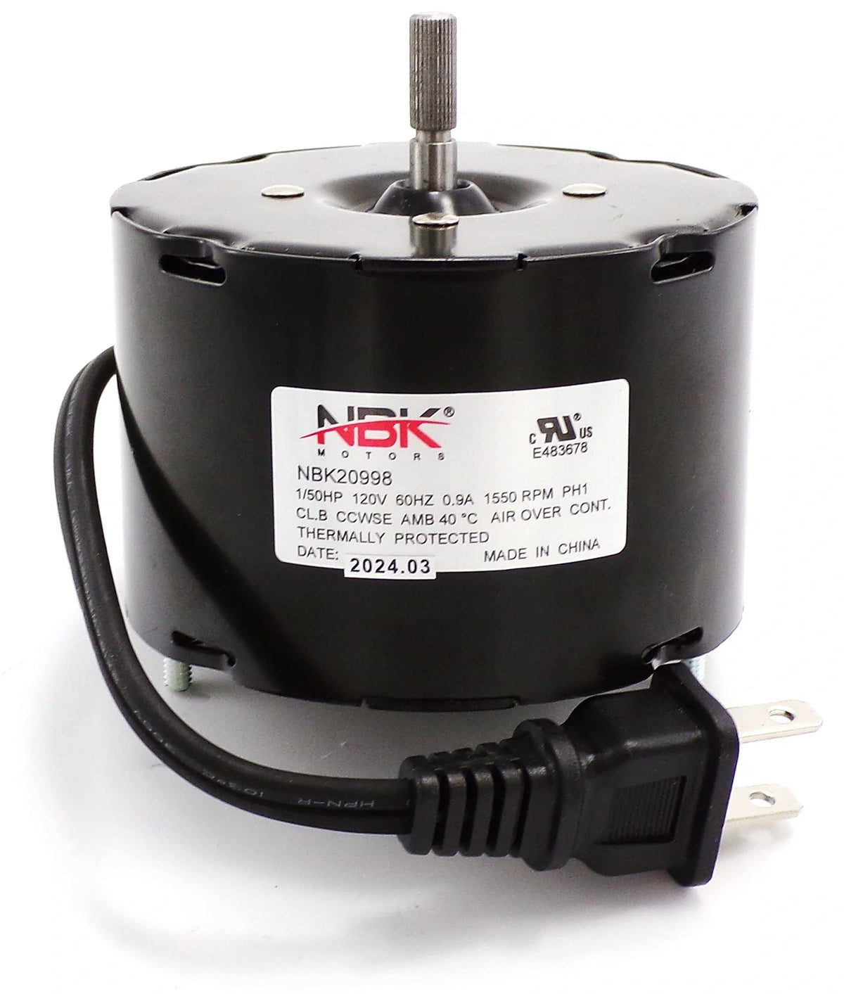 NBK-20998 – Fan Motor 120V/60Hz – Broan – (Special Order) - Total Hearth