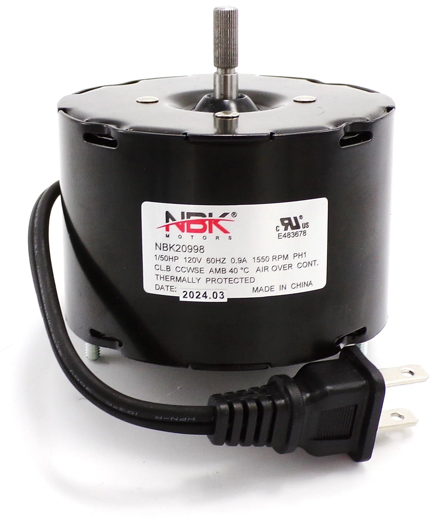 NBK-20998 – Fan Motor 120V/60Hz – Broan – (Special Order) - Total Hearth