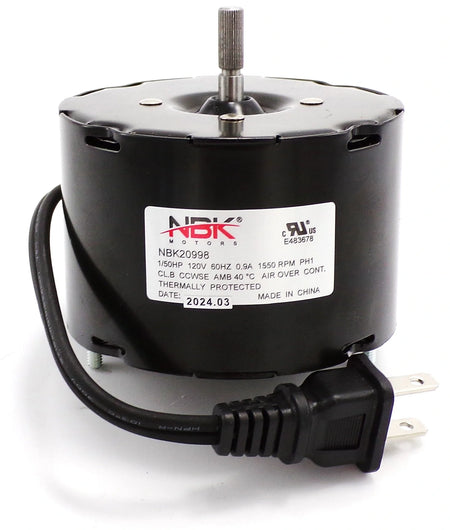 NBK-20998 – Fan Motor 120V/60Hz – Broan – (Special Order) - Total Hearth