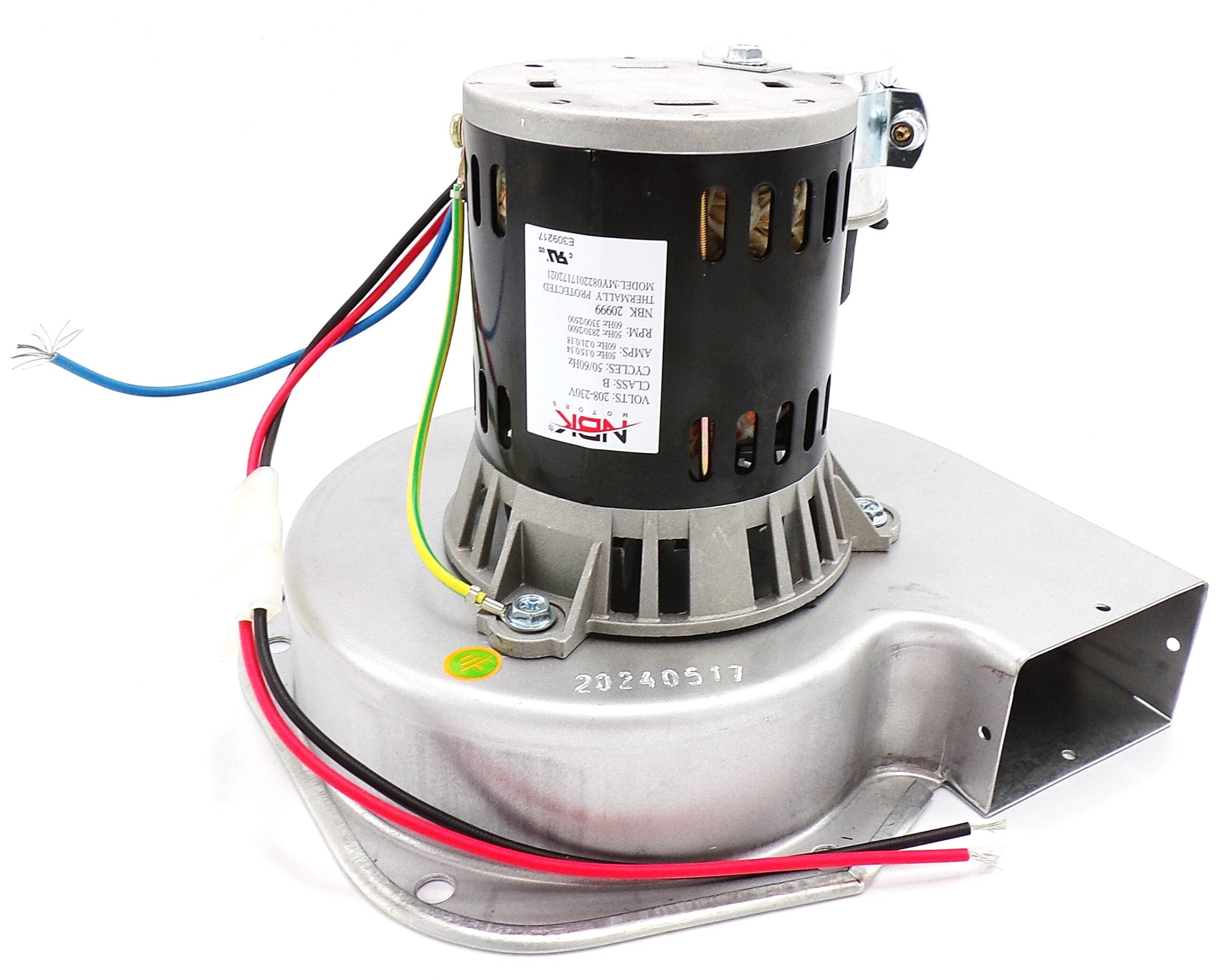 A369 – Inducer Assembly 208–230V 1/15 HP – (Special Order) - Total Hearth