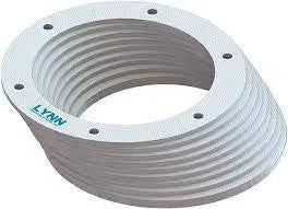 6" Round Gasket, Exhaust or Combustion Blower - 10 Pack, (2100X) - Total Hearth