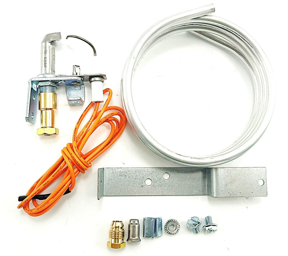 Modine IPI Spark Pilot Assembly (21039K / 3H37454-1) – Includes Orifices for LP & NG Gas - Total Hearth