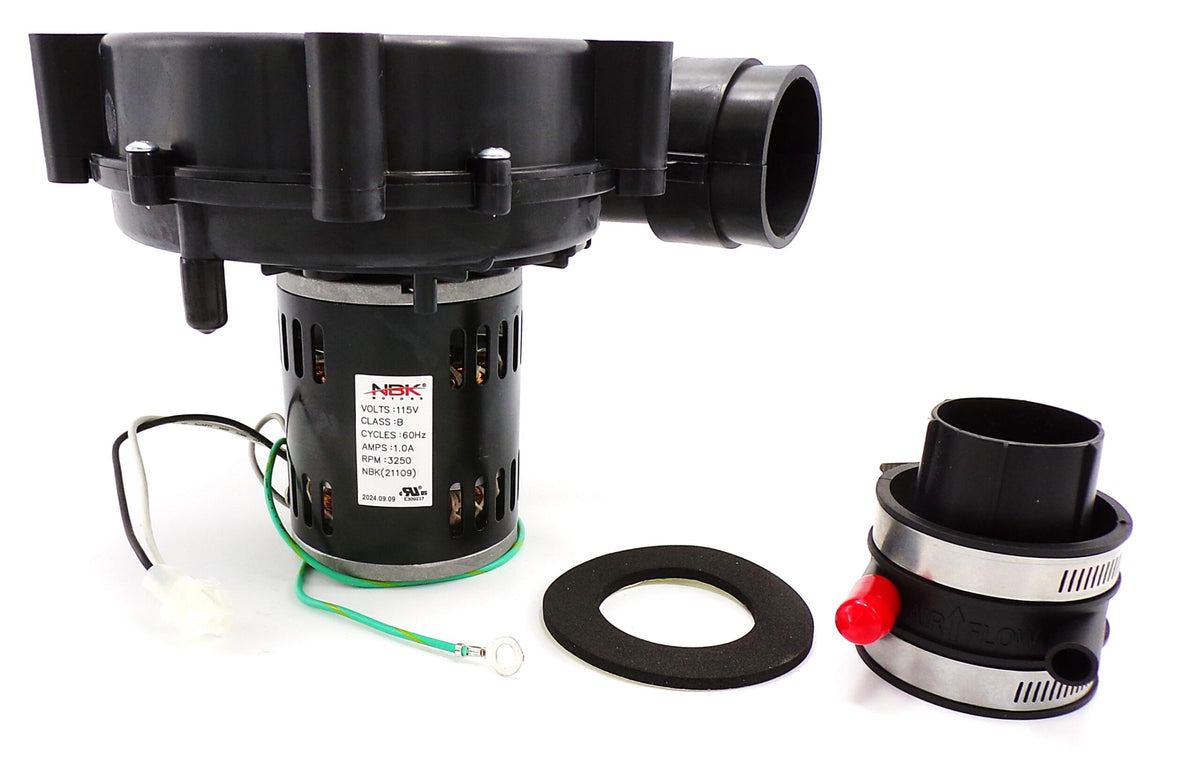 A225 – Inducer Assembly 115V 1/15 HP 3250 RPM – (Special Order) - Total Hearth