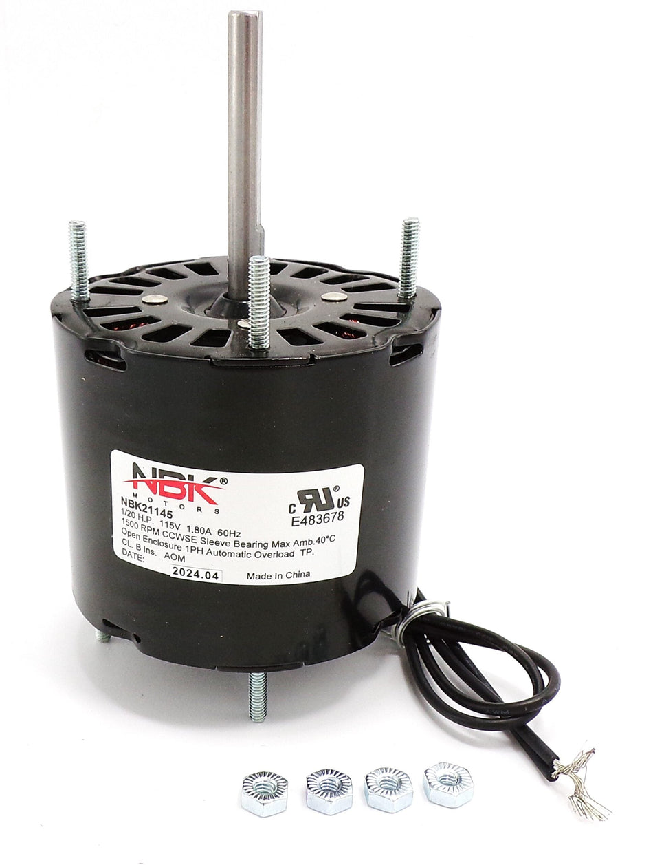 NBK-21145 – Multi Purpose Fan Motor 115V/60Hz – (Special Order) - Total Hearth