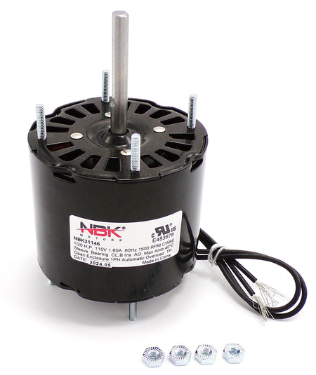 NBK-21146 – Multi Purpose Fan Motor 115V/60Hz – (Special Order) - Total Hearth