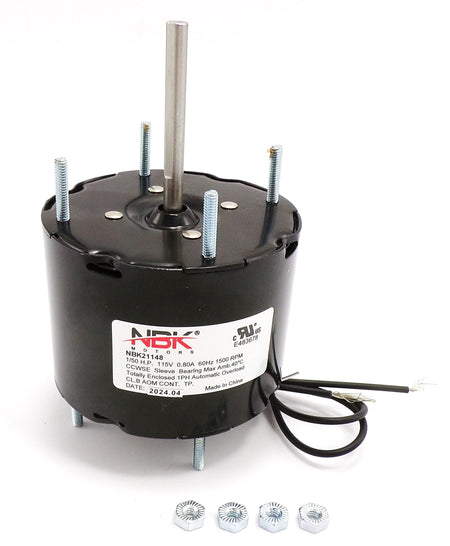 NBK-21148 – Multi Purpose Fan Motor 115V/60Hz – (Special Order) - Total Hearth
