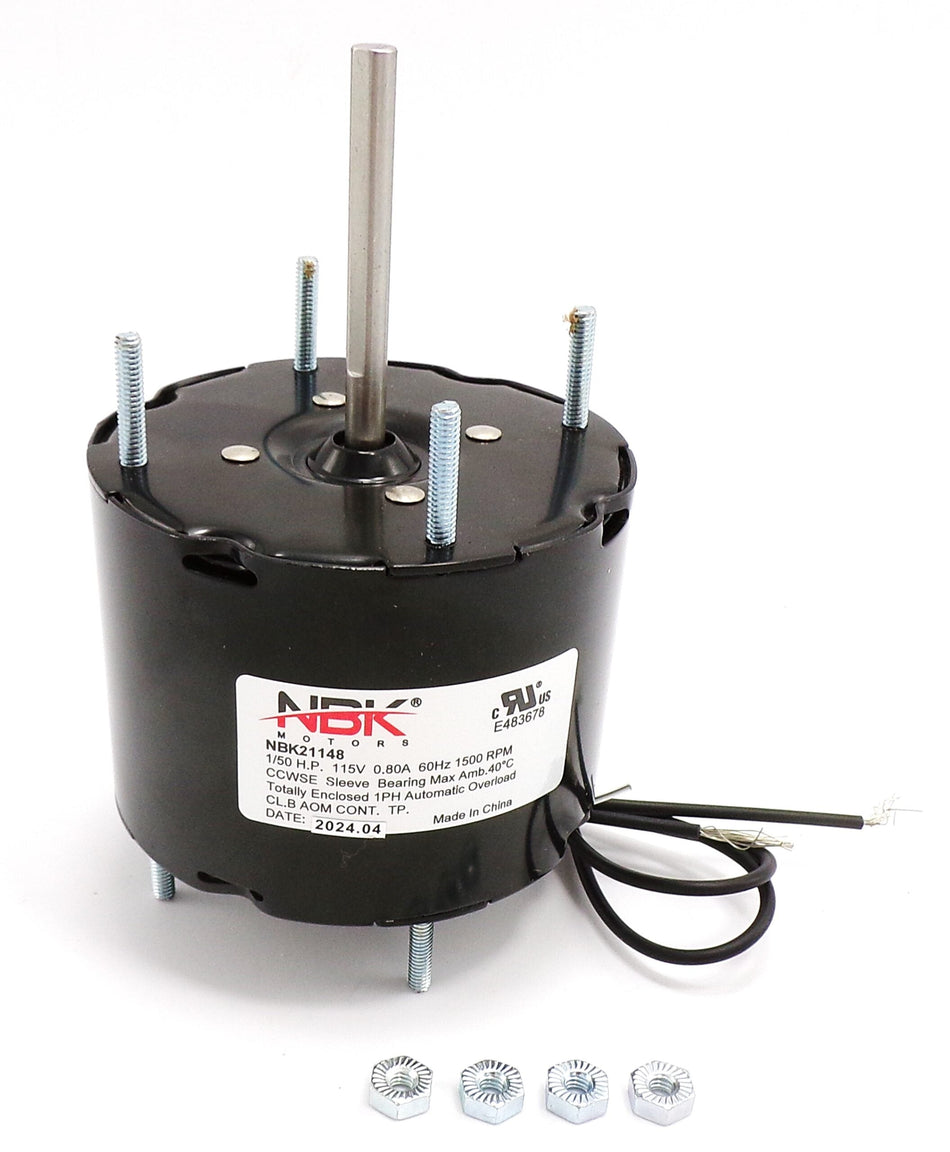 NBK-21148 – Multi Purpose Fan Motor 115V/60Hz – (Special Order) - Total Hearth